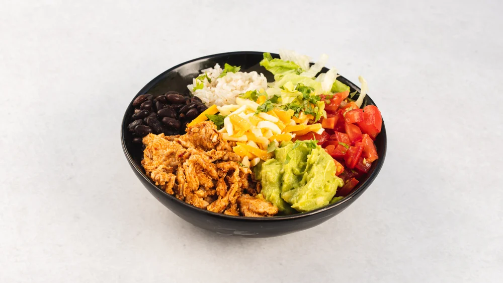 Burrito bowl s piščancem
